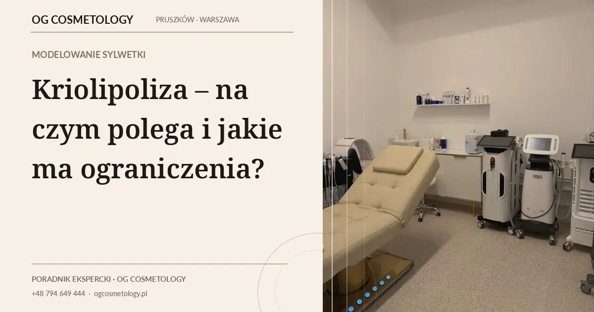 Kriolipoliza – na czym polega i jakie ma ograniczenia?