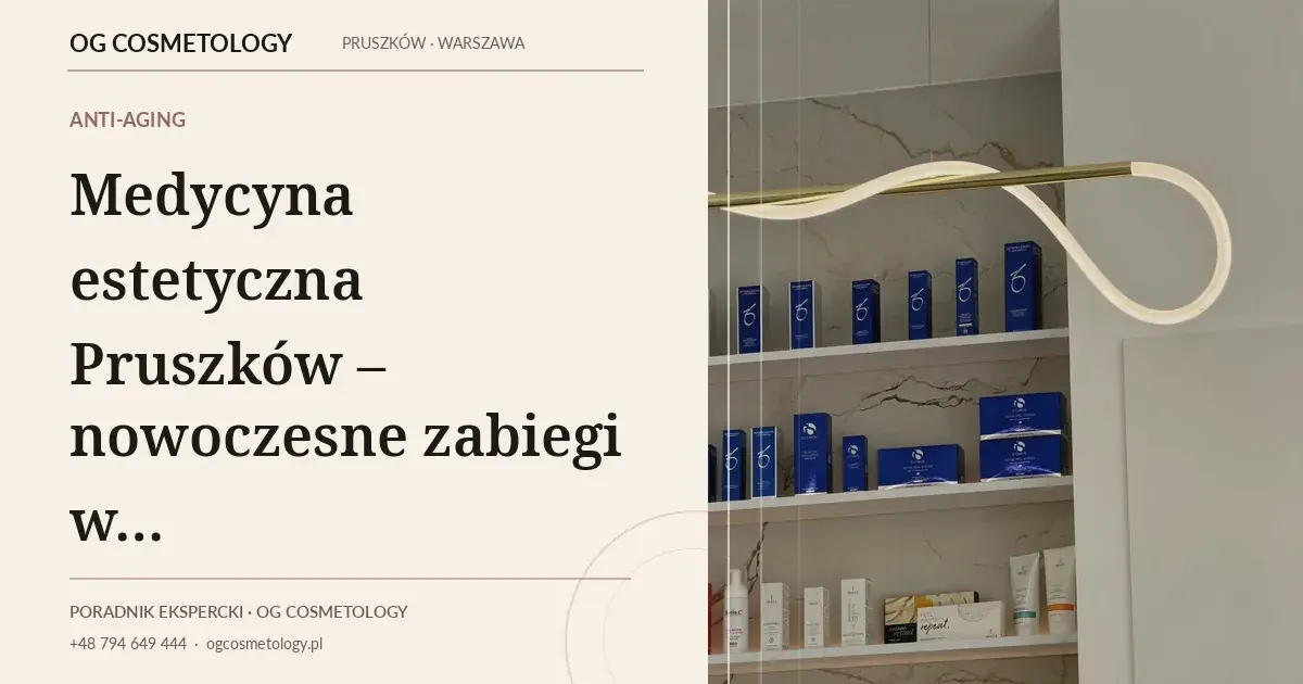 Kosmetologia dla mężczyzn w Pruszkowie — jakie zabiegi wybierają panowie i ile kosztują?